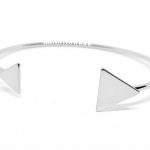 Triangles cuff, ασημί
