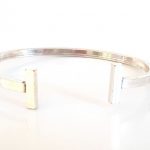 Μπρούτζινο βραχιόλι με μπάρες