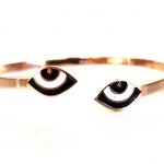 Ατσάλινο βραχιόλι με μάτια