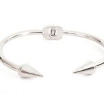 Ατσάλινο βραχιόλι με κώνους