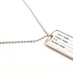 Ατσάλινη μακριά αλυσίδα λαιμού