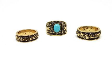 Σετ boho δαχτυλιδιών