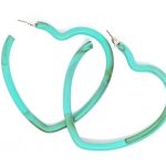 Κοκκάλινοι κρίκοι καρδιά