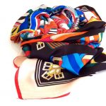 Μεγάλο σατέν φουλάρι με μετάξι