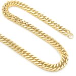 Ατσάλινη αλυσίδα λαιμου πυκνή