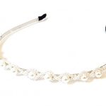 Μεταλλική στέκα με πέρλες