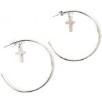 Κρίκοι από ατσάλι με σταυρό