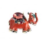 Μεταλλική καρφίτσα ελέφαντας