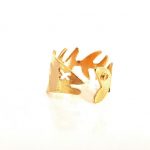 Δαχτυλίδι σε σχήμα ψαροκόκκαλου