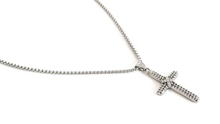 Men's Necklace with Cross