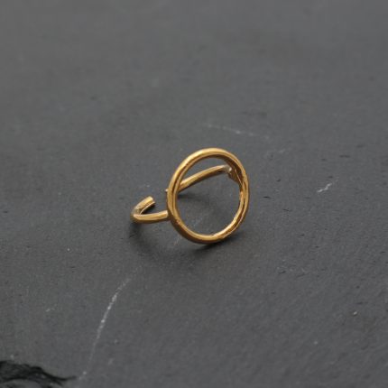 Μπρούτζινο δαχτυλίδι με κύκλο
