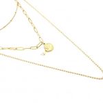 Ατσάλινο τριπλό κολιέ