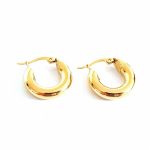 Σκουλαρίκια κρίκοι από ατσάλι