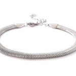 Πλακέ ατσάλινη αλυσίδα