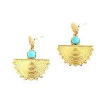 Ατσάλινα boho σκουλαρίκια