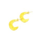 Ατσάλινα ημικυκλικά σκουλαρίκια