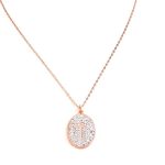 Ατσαλινο κολιέ με σταυρό