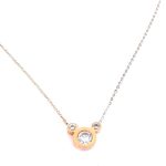 Ατσαλινο κολιέ με ποντικάκι