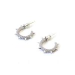 Μικροί κρίκοι με στρας