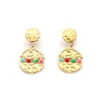 Ατσάλινα boho σκουλαρίκια