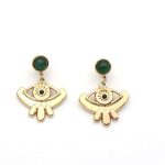 Ατσάλινα σκουλαρίκια με καρφάκι