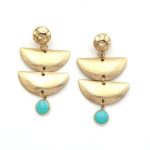 Ατσάλινα σκουλαρίκια με καρφάκι