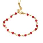 Ατσάλινο βραχιόλι ροζάριο