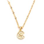 Κοντό ατσάλινο κολιέ