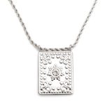 Κοντό ατσάλινο κολιέ 