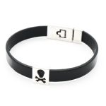 Ανδρικό δερμάτινο βραχιόλι