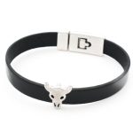 Ανδρικό δερμάτινο βραχιόλι