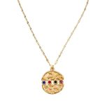 Κοντό ατσάλινο κολιέ