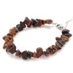 Ατσάλινο βραχιόλι με πέτρες