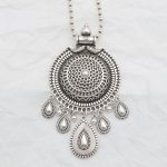 Boho κολιέ με δάκρυα