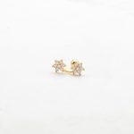 Σκουλαρίκι για το πάνω μέρος του αυτιού, πτερύγιο, helix stud