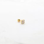 Σκουλαρίκι για το πάνω μέρος του αυτιού, πτερύγιο, helix stud