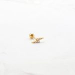 Σκουλαρίκι για το πάνω μέρος του αυτιού, πτερύγιο, helix stud