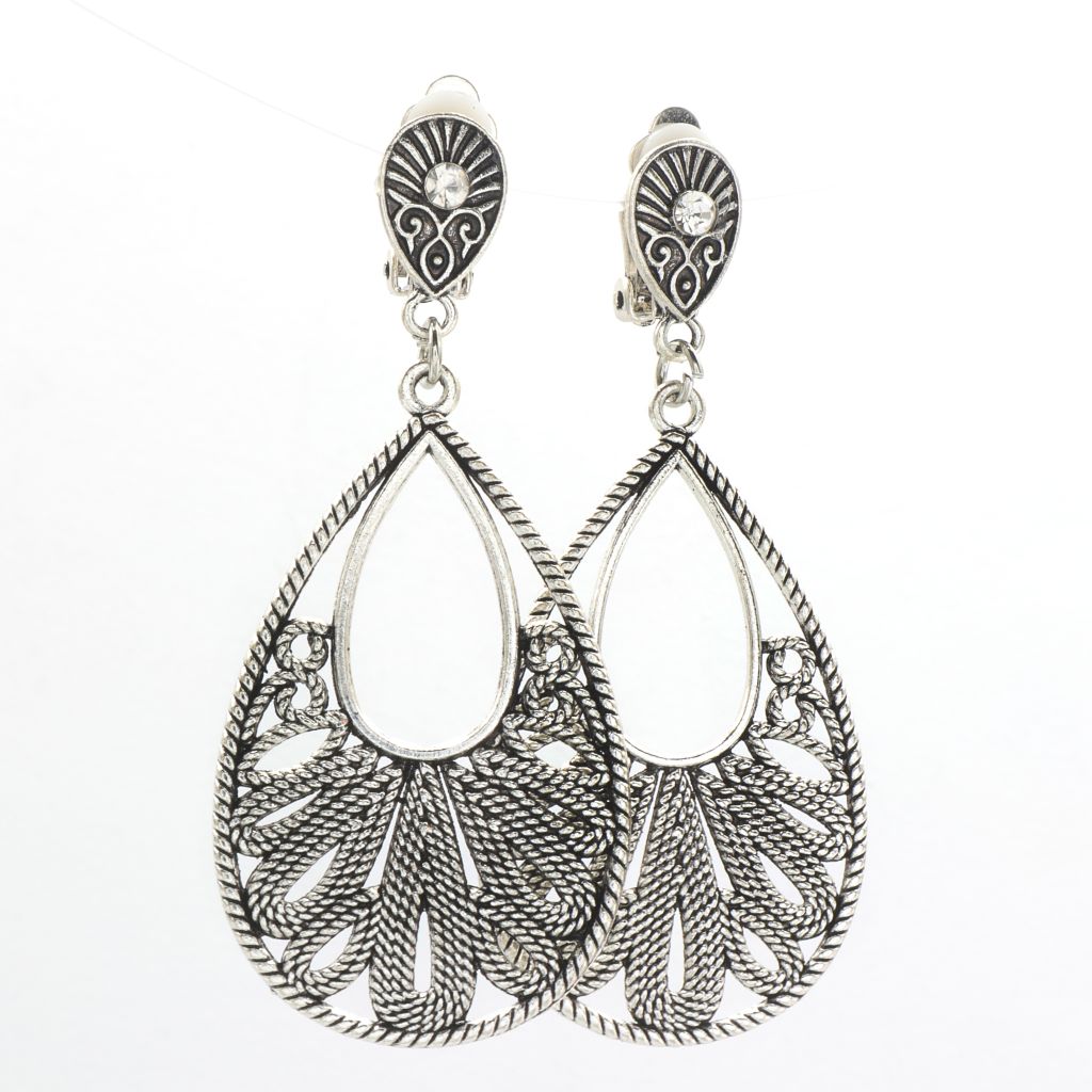 σκουλαρίκια με κλιπ boho σκουλαρίκια με κλιπ boho