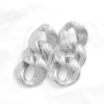 Ατσάλινα σκουλαρίκια αλυσίδα