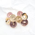 Πολύχρωμα σκουλαρίκια με σμάλτο