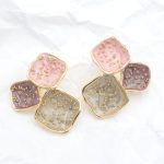 Πολύχρωμα σκουλαρίκια με σμάλτο