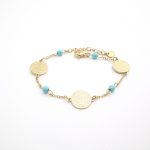 Ατσάλινο βραχιόλι με τον δίσκο της Φαιστού