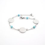 Ατσάλινο βραχιόλι με τον δίσκο της Φαιστού