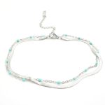 Ατσάλινη διπλή αλυσίδα ποδιού 