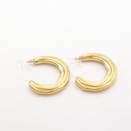 σκουλαρικια κρικοι με κουμπωμα κλιπ