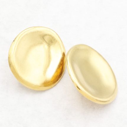 Ατσάλινα σκουλαρίκια δίσκοι με κούμπωμα κλιπ