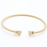 Ατσάλινο βραχιόλι χειροπέδα με καρδιά