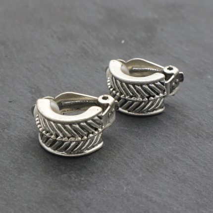 Boho σκουλρίκια με κλιπ