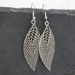 boho σκουλαρίκια  Leaf