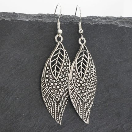 boho σκουλαρίκια  Leaf